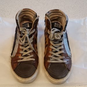 Golden Goose Slide high tops